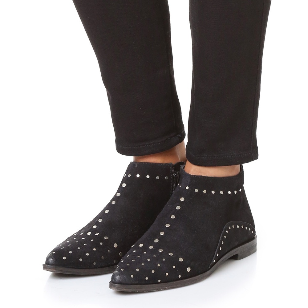 Free People Aquariun Suede Studded Ankle boots